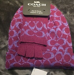 Coach Purple Women's Sweater